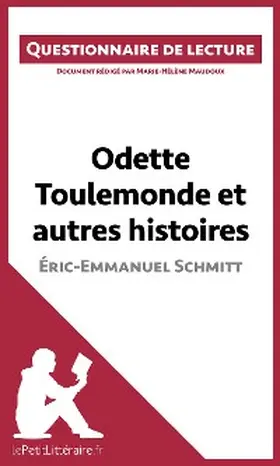 Maudoux |  Odette Toulemonde et autres histoires d'Éric-Emmanuel Schmitt | eBook | Sack Fachmedien