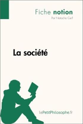 Cerf |  La société (Fiche notion) | eBook | Sack Fachmedien
