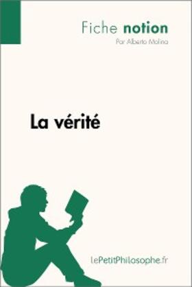 Molina |  La vérité (Fiche notion) | eBook | Sack Fachmedien