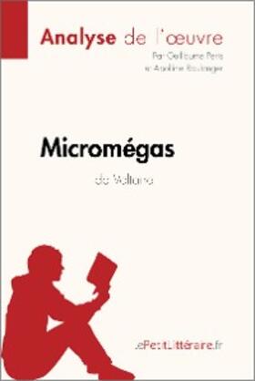 Peris / Boulanger |  Micromégas de Voltaire (Analyse de l'oeuvre) | eBook | Sack Fachmedien