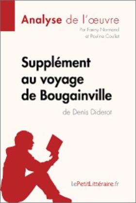 Normand / Coullet |  Supplément au voyage de Bougainville de Denis Diderot (Analyse de l'oeuvre) | eBook | Sack Fachmedien