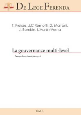Collectif |  La gouvernance multi-level | eBook | Sack Fachmedien