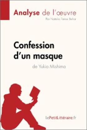 Torres Behar |  Confession d'un masque de Yukio Mishima (Analyse de l'oeuvre) | eBook | Sack Fachmedien