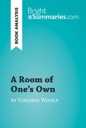 Summaries |  A Room of One's Own by Virginia Woolf (Book Analysis) | eBook | Sack Fachmedien