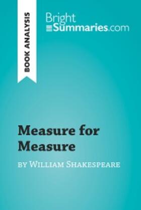 Summaries |  Measure for Measure by William Shakespeare (Book Analysis) | eBook | Sack Fachmedien