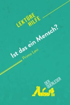 Greindl / Randal |  Ist das ein Mensch? von Primo Levi (Lektürehilfe) | eBook | Sack Fachmedien