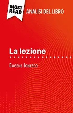 Frankinet |  La lezione di Eugène Ionesco (Analisi del libro) | eBook | Sack Fachmedien