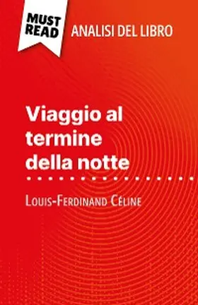 Seret |  Viaggio al termine della notte di Louis-Ferdinand Céline (Analisi del libro) | eBook | Sack Fachmedien