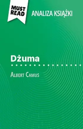 Lhoste |  Dzuma ksiazka Albert Camus (Analiza ksiazki) | eBook | Sack Fachmedien