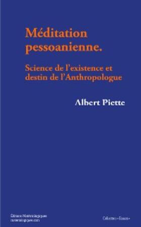 Piette |  Méditation pessoanienne | eBook | Sack Fachmedien