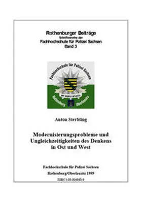 Sterbling |  Modernisierungsprobleme und Ungleichzeitigkeiten des Denkens in Ost und West | Buch |  Sack Fachmedien