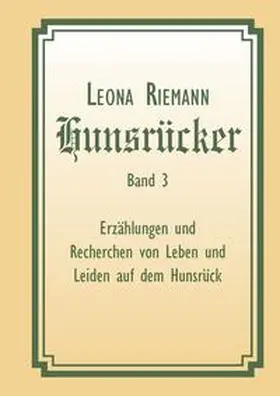 Riemann |  Hunsrücker Band 3 | Buch |  Sack Fachmedien