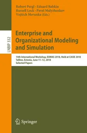 Pergl / Babkin / Merunka |  Enterprise and Organizational Modeling and Simulation | Buch |  Sack Fachmedien