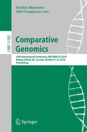 Blanchette / Ouangraoua | Comparative Genomics | E-Book | sack.de