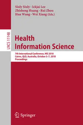 Siuly / Lee / Huang | Health Information Science | E-Book | sack.de