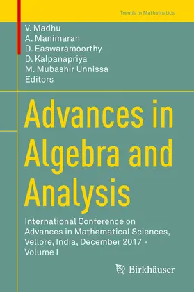 Madhu / Manimaran / Easwaramoorthy |  Advances in Algebra and Analysis | eBook | Sack Fachmedien