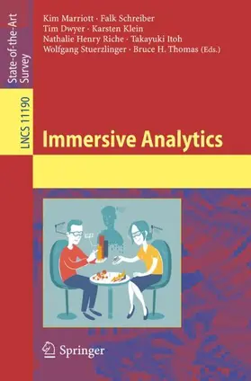 Marriott / Schreiber / Dwyer |  Immersive Analytics | Buch |  Sack Fachmedien