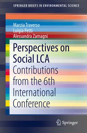 Traverso / Petti / Zamagni |  Perspectives on Social LCA | eBook | Sack Fachmedien
