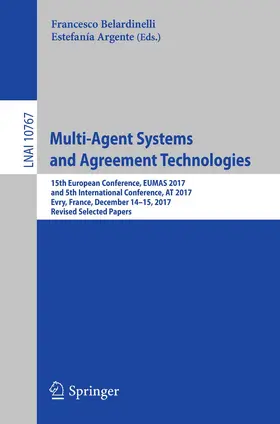Belardinelli / Argente | Multi-Agent Systems and Agreement Technologies | Buch | 978-3-030-01712-5 | www2.sack.de