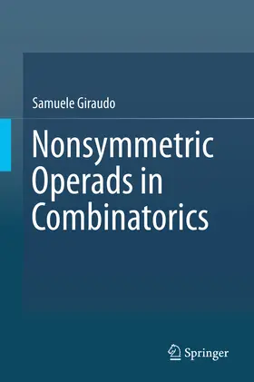 Giraudo |  Nonsymmetric Operads in Combinatorics | eBook | Sack Fachmedien