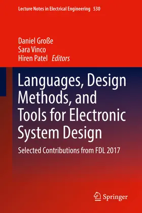 Große / Vinco / Patel | Languages, Design Methods, and Tools for Electronic System Design | E-Book | sack.de