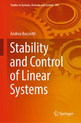 Bacciotti | Stability and Control of Linear Systems | E-Book | sack.de