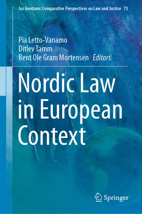 Letto-Vanamo / Tamm / Gram Mortensen |  Nordic Law in European Context | eBook | Sack Fachmedien