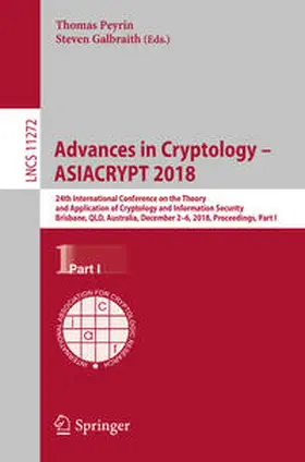 Peyrin / Galbraith | Advances in Cryptology – ASIACRYPT 2018 | E-Book | sack.de