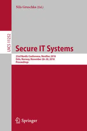 Gruschka | Secure IT Systems | E-Book | sack.de