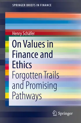 Schäfer |  On Values in Finance and Ethics | eBook | Sack Fachmedien