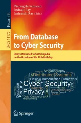 Samarati / Ray |  From Database to Cyber Security | Buch |  Sack Fachmedien