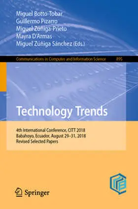 Botto-Tobar / Pizarro / Zúñiga-Prieto |  Technology Trends | eBook | Sack Fachmedien