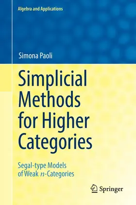 Paoli |  Simplicial Methods for Higher Categories | eBook | Sack Fachmedien
