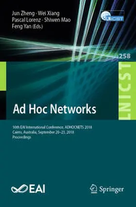 Zheng / Xiang / Lorenz |  Ad Hoc Networks | eBook | Sack Fachmedien