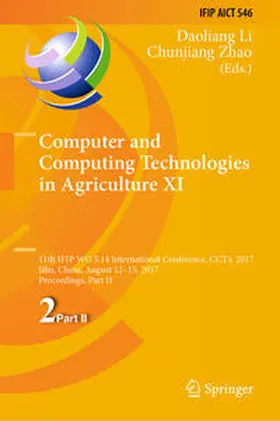 Li / Zhao | Computer and Computing Technologies in Agriculture XI | E-Book | sack.de