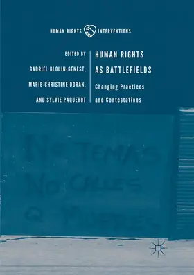 Blouin-Genest / Paquerot / Doran |  Human Rights as Battlefields | Buch |  Sack Fachmedien