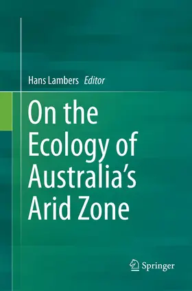 Lambers |  On the Ecology of Australia's Arid Zone | Buch |  Sack Fachmedien