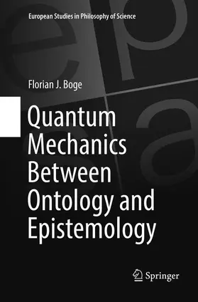 Boge |  Quantum Mechanics Between Ontology and Epistemology | Buch |  Sack Fachmedien