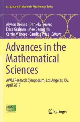 Deines / Ferrero / Price |  Advances in the Mathematical Sciences | Buch |  Sack Fachmedien