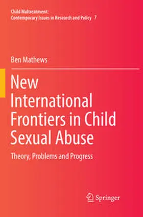 Mathews |  New International Frontiers in Child Sexual Abuse | Buch |  Sack Fachmedien