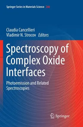 Strocov / Cancellieri |  Spectroscopy of Complex Oxide Interfaces | Buch |  Sack Fachmedien