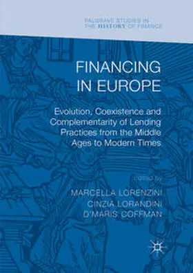 Lorenzini / Coffman / Lorandini |  Financing in Europe | Buch |  Sack Fachmedien