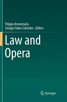 Colombo / Annunziata |  Law and Opera | Buch |  Sack Fachmedien