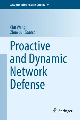 Wang / Lu |  Proactive and Dynamic Network Defense | eBook | Sack Fachmedien