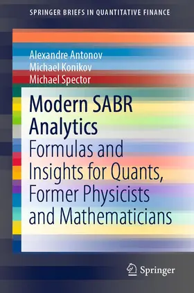 Antonov / Spector / Konikov |  Modern SABR Analytics | Buch |  Sack Fachmedien