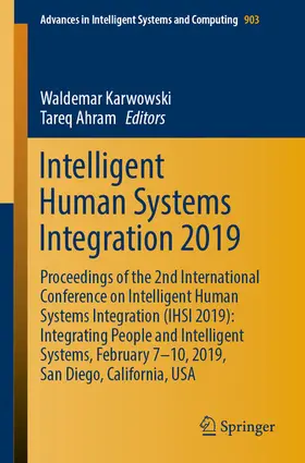 Karwowski / Ahram | Intelligent Human Systems Integration 2019 | E-Book | sack.de