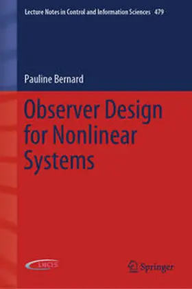 Bernard | Observer Design for Nonlinear Systems | E-Book | sack.de