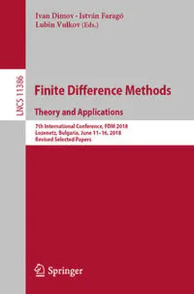Dimov / Faragó / Vulkov |  Finite Difference Methods. Theory and Applications | eBook | Sack Fachmedien