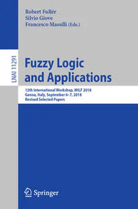 Fullér / Giove / Masulli |  Fuzzy Logic and Applications | eBook | Sack Fachmedien