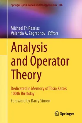 Rassias / Zagrebnov |  Analysis and Operator Theory | Buch |  Sack Fachmedien